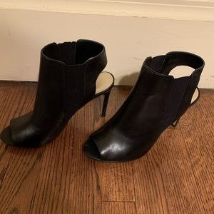 Vince Camuto Black Sandal Booties